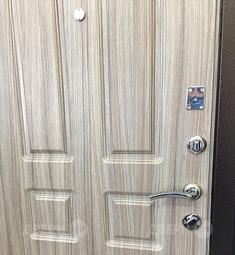 Входная металлическая Дверь Ратибор Комфорт Палисандр светлый в Кашире