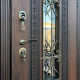Входная металлическая Дверь Шелтер (SHELTER) Лацио Алмон-25 в Кашире