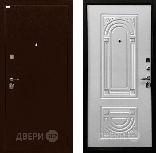Дверь Ратибор Оптима 3К Матовый белый в Кашире