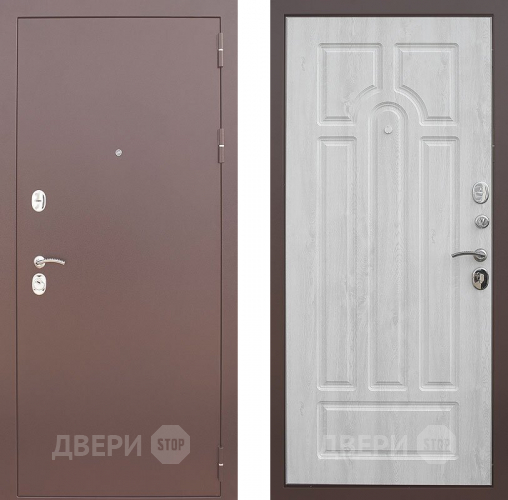 Входная металлическая Дверь Снедо Титан 3К Арка сосна белая в Кашире