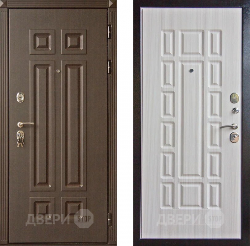Входная металлическая Дверь Шелтер (SHELTER) Марсель Сандал белый в Кашире