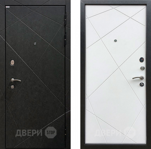 Входная металлическая Дверь Ратибор Эстет 3К Силк сноу в Кашире