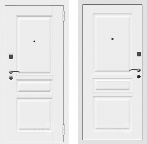 Входная металлическая Дверь Райтвер X4 Белый в Кашире