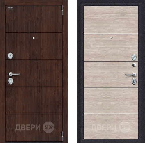 Дверь Bravo Porta S-3 4/П50 (AB-6) Cappuccino Veralinga в Кашире