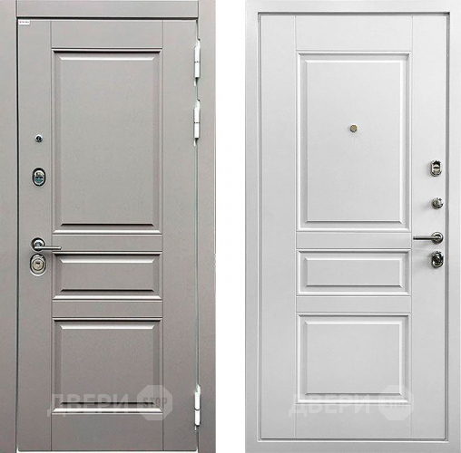 Дверь Ратибор Лондон 3К Грей софт/Белый софт в Кашире