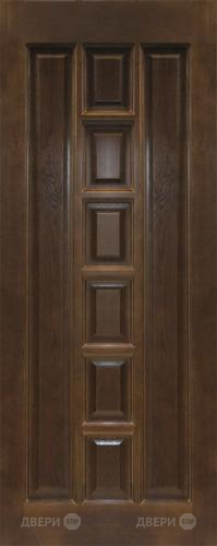 Межкомнатная дверь 11-ПГ темный лак в Кашире