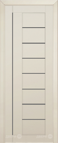 Межкомнатная дверь ProfilDoors 17U магнолия сатинат (графит) в Кашире