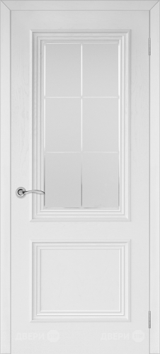 Межкомнатная дверь Валенсия-4 ПО эмаль белая в Кашире