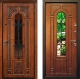 Входная металлическая Дверь Юркас Лацио с ковкой и стеклом в Кашире