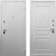 Входная металлическая Дверь Ратибор Бланко 3К Белый матовый в Кашире