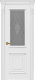 Межкомнатная дверь Диана ПО белая эмаль (мателюкс с фрезеровкой) в Кашире