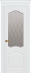 Межкомнатная дверь Танго ПО белая эмаль (мателюкс с фрезеровкой) в Кашире