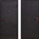 Входная металлическая Дверь ЭКО АМД-1 Чёрный шёлк  в Кашире