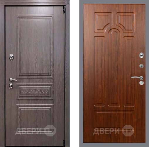 Входная металлическая Дверь Рекс (REX) Пренмиум-S FL-58 Морёная берёза в Кашире