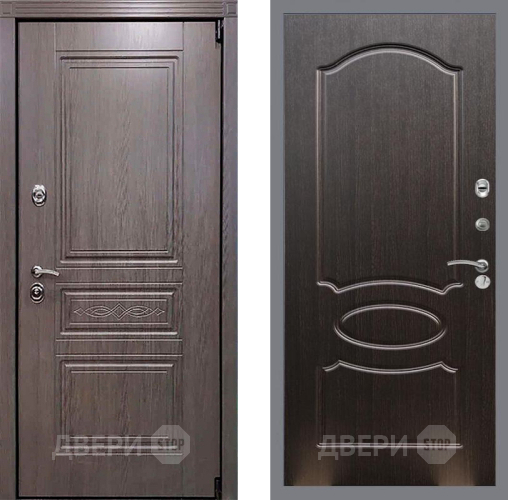 Входная металлическая Дверь Рекс (REX) Пренмиум-S FL-128 Венге светлый в Кашире