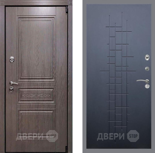 Входная металлическая Дверь Рекс (REX) Пренмиум-S FL-289 Ясень черный в Кашире