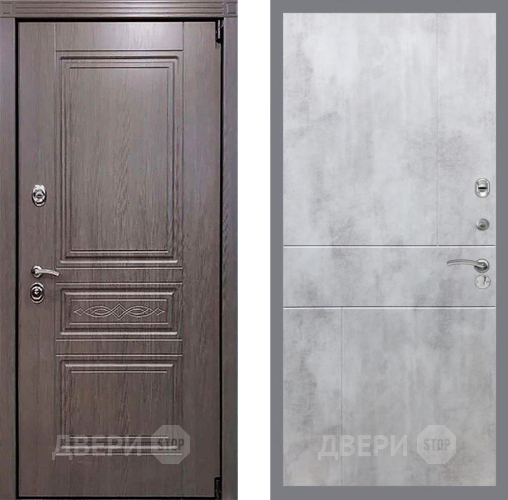 Входная металлическая Дверь Рекс (REX) Пренмиум-S FL-290 Бетон светлый в Кашире