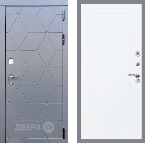 Входная металлическая Дверь Стоп КОСМО ФЛ-119 Силк Сноу в Кашире