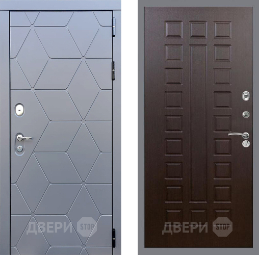 Входная металлическая Дверь Стоп КОСМО ФЛ-183 Венге в Кашире