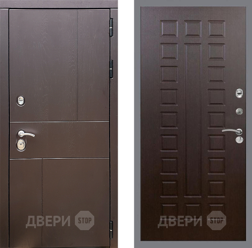 Входная металлическая Дверь Стоп УРБАН ФЛ-183 Венге в Кашире