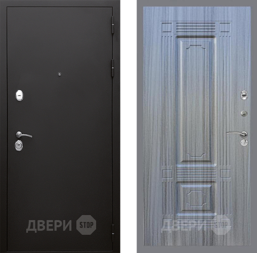Входная металлическая Дверь Стоп КЛАССИК Шагрень ФЛ-2 Сандал грей в Кашире