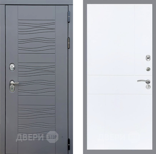 Входная металлическая Дверь Стоп СКАНДИ ФЛ-290 Силк Сноу в Кашире