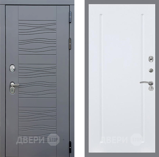 Входная металлическая Дверь Стоп СКАНДИ ФЛ-68 Силк Сноу в Кашире