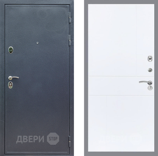 Входная металлическая Дверь Стоп СИЛЬВЕР ФЛ-290 Силк Сноу в Кашире
