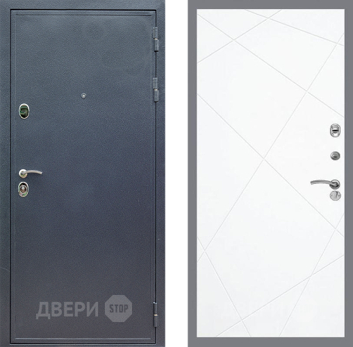 Входная металлическая Дверь Стоп СИЛЬВЕР ФЛ-291 Силк Сноу в Кашире