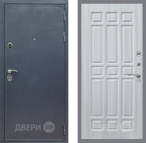 Входная металлическая Дверь Стоп СИЛЬВЕР ФЛ-33 Сандал белый в Кашире