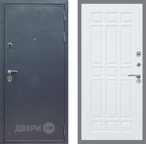 Входная металлическая Дверь Стоп СИЛЬВЕР ФЛ-33 Силк Сноу в Кашире