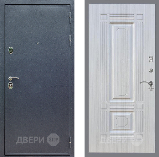 Входная металлическая Дверь Стоп СИЛЬВЕР ФЛ-2 Сандал белый в Кашире
