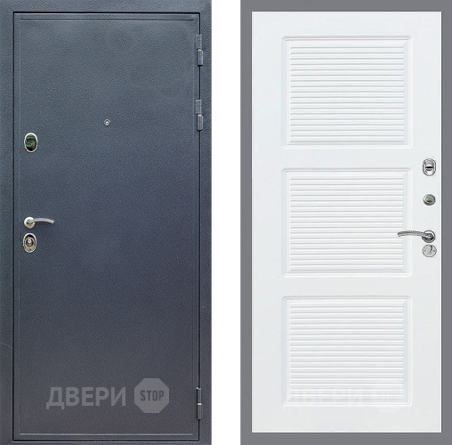 Входная металлическая Дверь Стоп СИЛЬВЕР ФЛ-1 Силк Сноу в Кашире