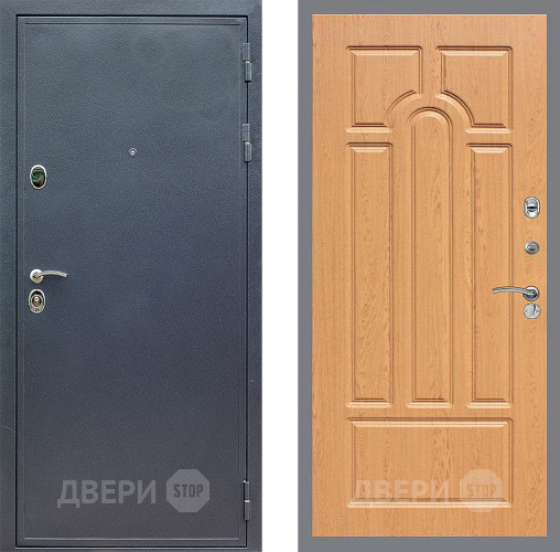 Входная металлическая Дверь Стоп СИЛЬВЕР ФЛ-58 Дуб в Кашире