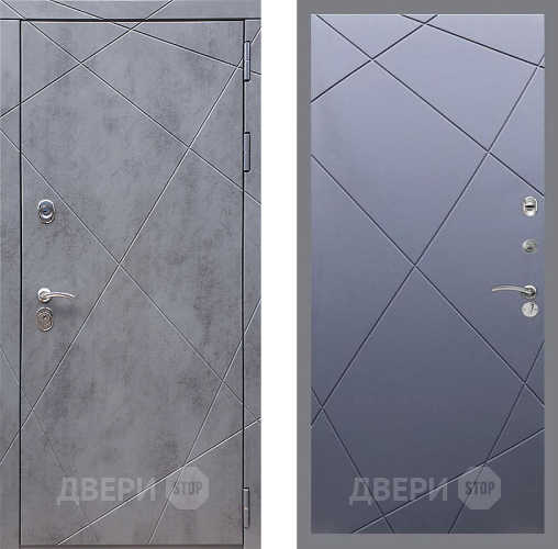 Входная металлическая Дверь Стоп Лучи ФЛ-291 Силк титан в Кашире