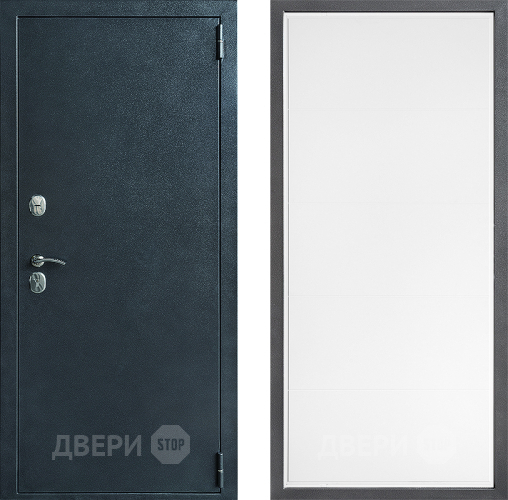 Входная металлическая Дверь Дверной континент ДК-70 Дизайн ФЛ-649 Белый софт в Кашире