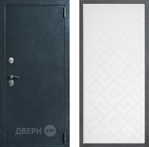 Дверь Дверной континент ДК-70 Дизайн ФЛ-Тиффани Белый софт в Кашире