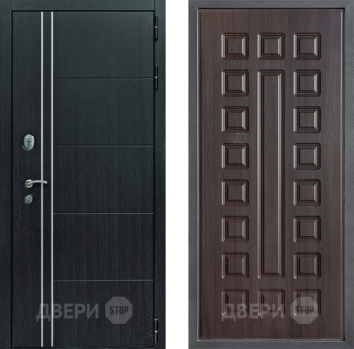 Дверь Дверной континент Теплолюкс Дизайн ФЛ-183 Венге в Кашире