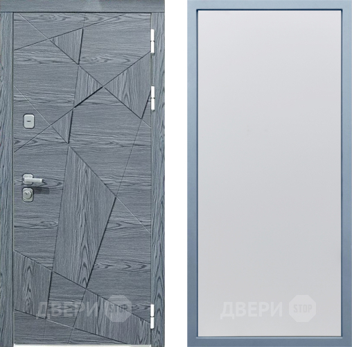 Входная металлическая Дверь Дива МД-97/3 Н-1 Белый в Кашире