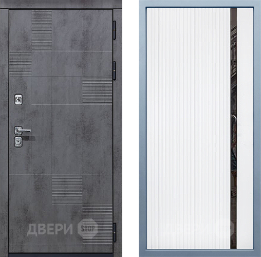 Входная металлическая Дверь Дива МД-35 МХ-46 Белый матовый в Кашире