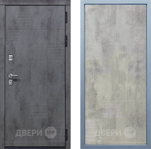 Входная металлическая Дверь Дива МД-35 Д-4 Бетон темный в Кашире