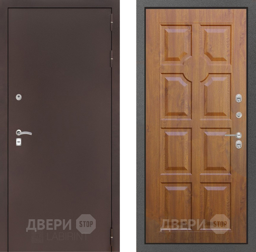 Дверь Лабиринт (LABIRINT) Classic антик медь 17 Дуб золото в Кашире