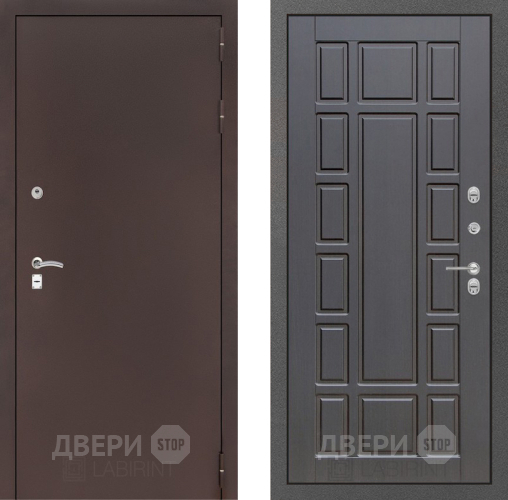 Дверь Лабиринт (LABIRINT) Classic антик медь 12 Венге в Кашире