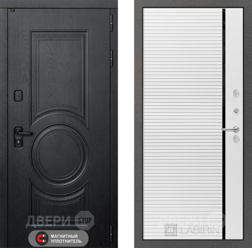 Дверь Лабиринт (LABIRINT) Гранд 22 Белый софт в Кашире