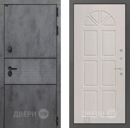 Входная металлическая Дверь Лабиринт (LABIRINT) Инфинити 15 VINORIT Алмон 25 в Кашире