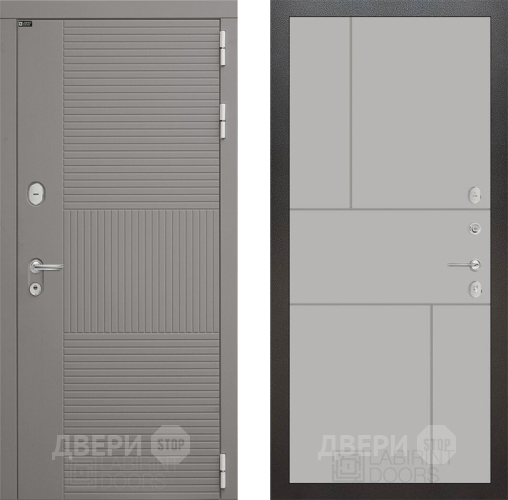 Входная металлическая Дверь Лабиринт (LABIRINT) Формо 21 Грей софт в Кашире