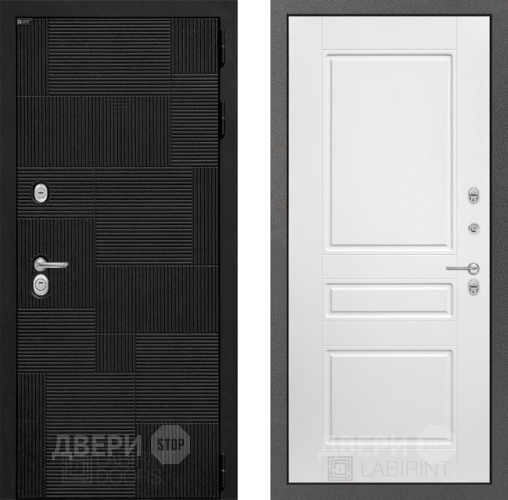 Дверь Лабиринт (LABIRINT) Pazl 03 Белый софт в Кашире