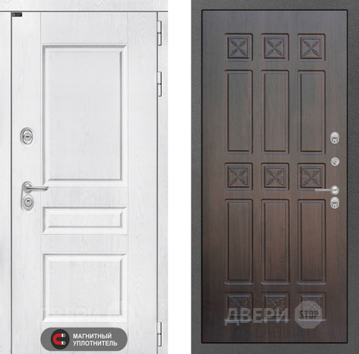 Входная металлическая Дверь Лабиринт (LABIRINT) Versal 16 VINORIT Алмон 28 в Кашире