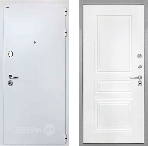 Дверь Интекрон (INTECRON) Колизей White ФЛ-243 Белый матовый в Кашире
