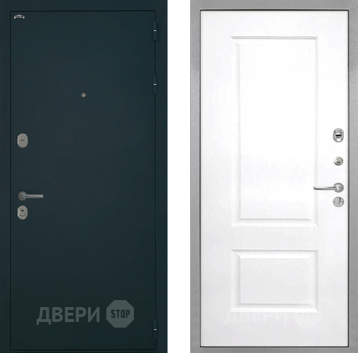 Входная металлическая Дверь Интекрон (INTECRON) Греция Альба Роял Вуд белый в Кашире